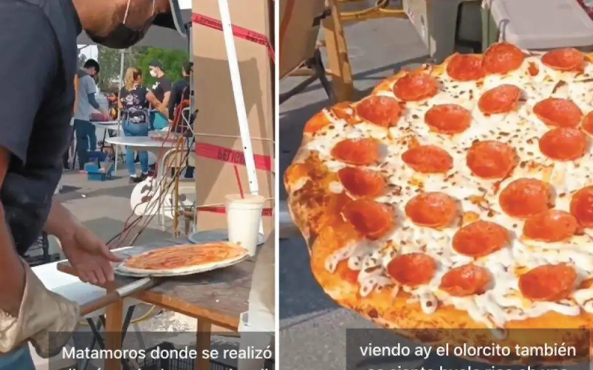 En Tamaulipas existe un lugar para comer pizzas hechas a la leña